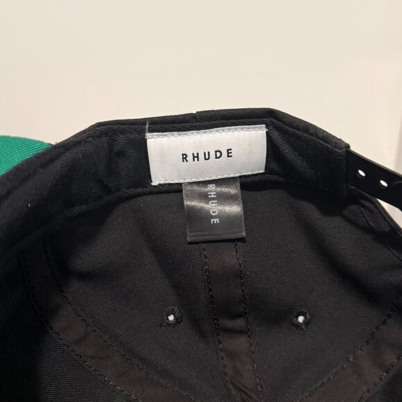 RHUDE Black & Gold Cap - Picture 3 of 3